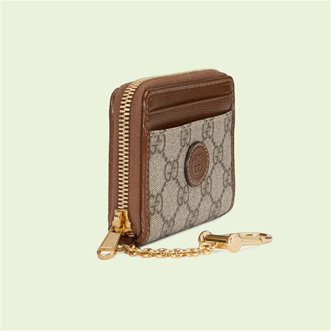 gucci keychain wallet womens|Gucci accessory collection wallet.